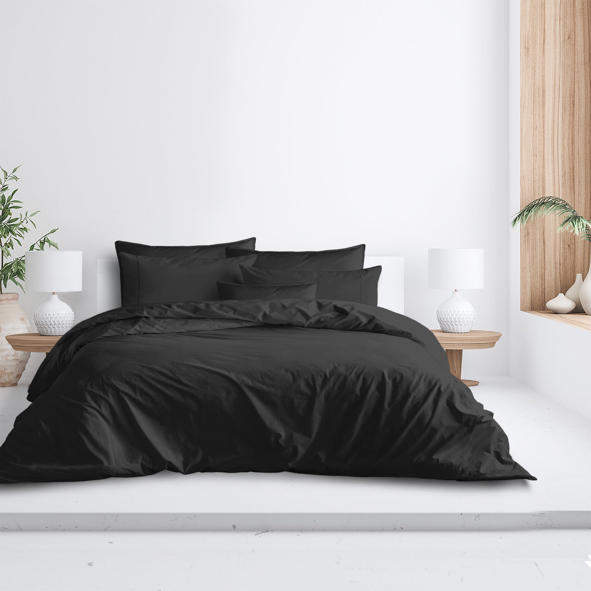 Everleigh Black Duvet Cover Set