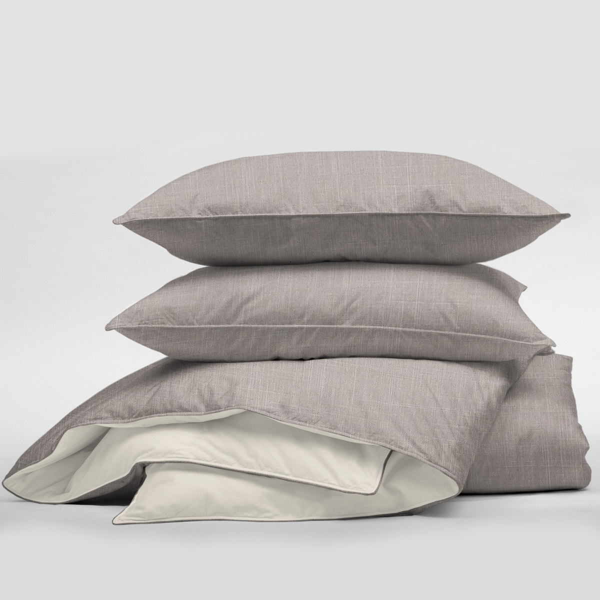 Austin Taupe Duvet Cover Set