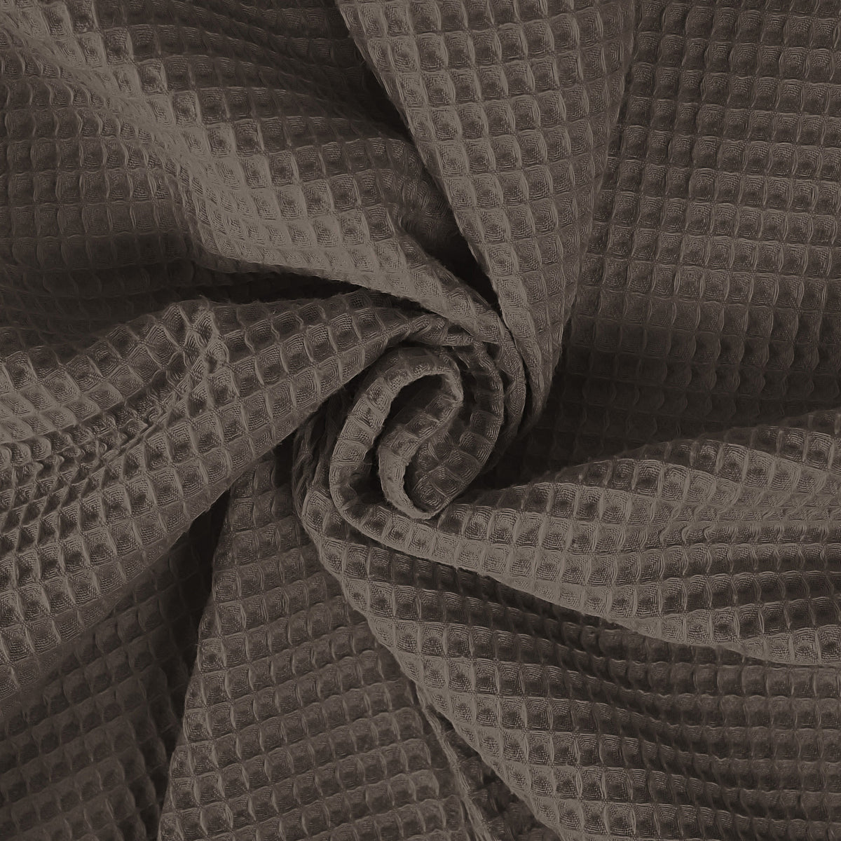 Classic Waffle Mocca Coverlet Set