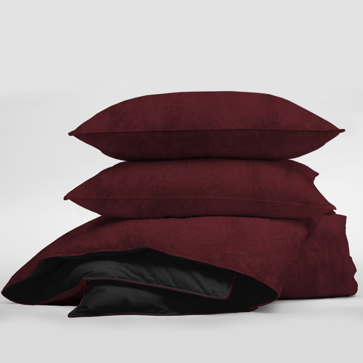 Vanessa Merlot Comforter Set