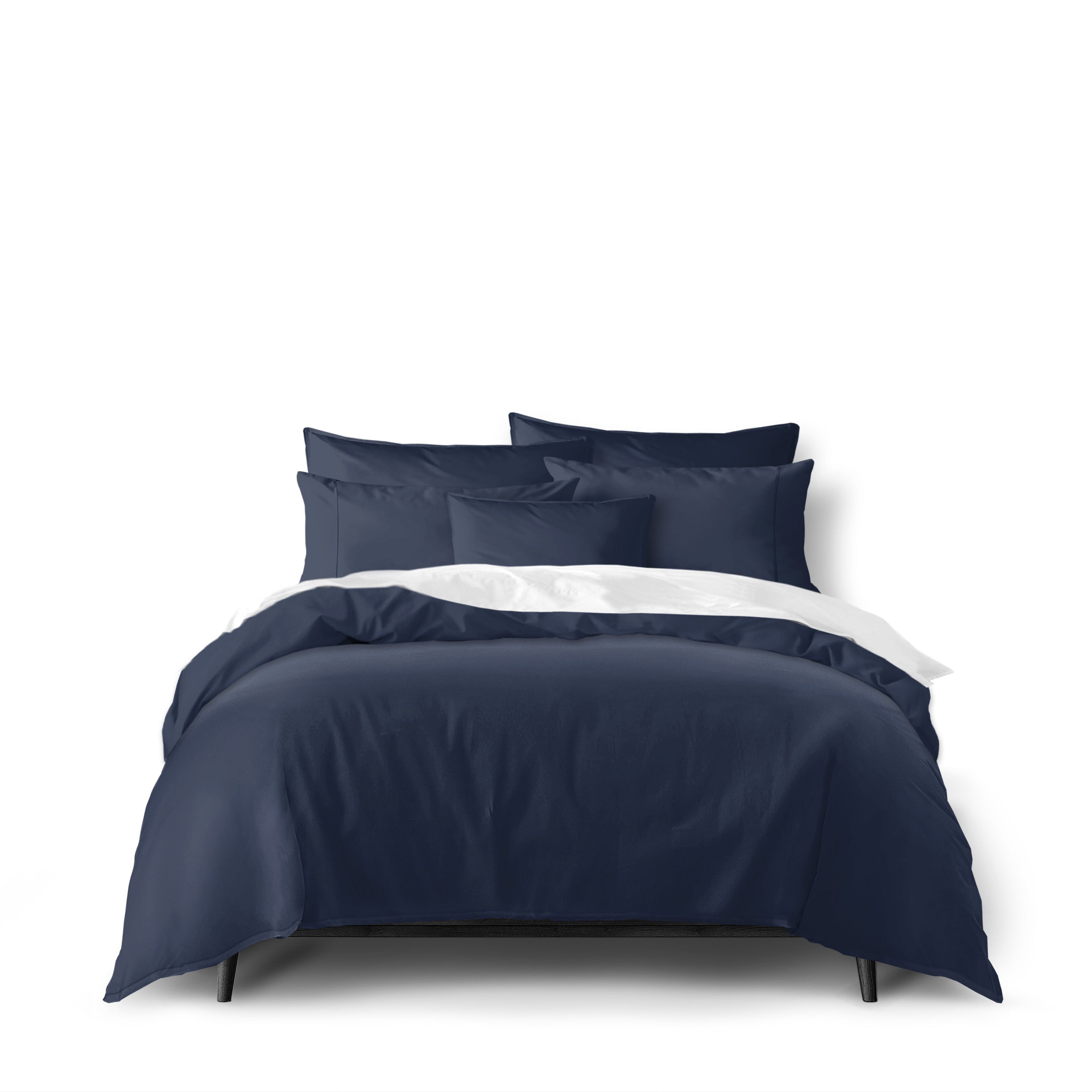 Everleigh Navy Cotton Sateen