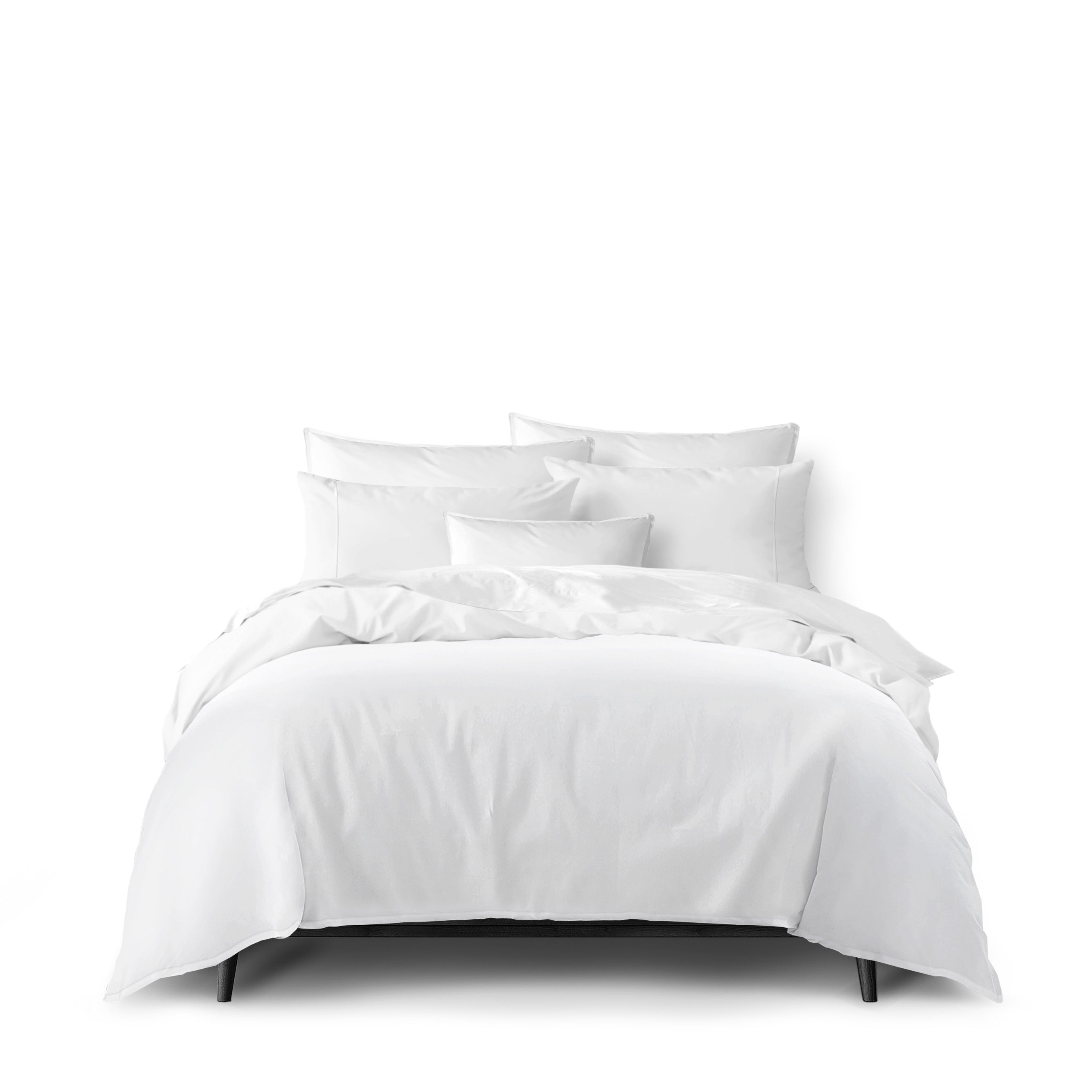 Everleigh White Cotton Sateen