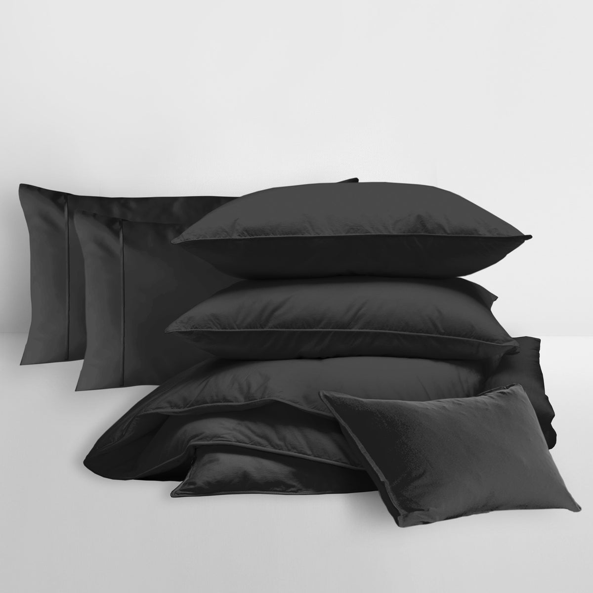 Everleigh Black Duvet Cover Set
