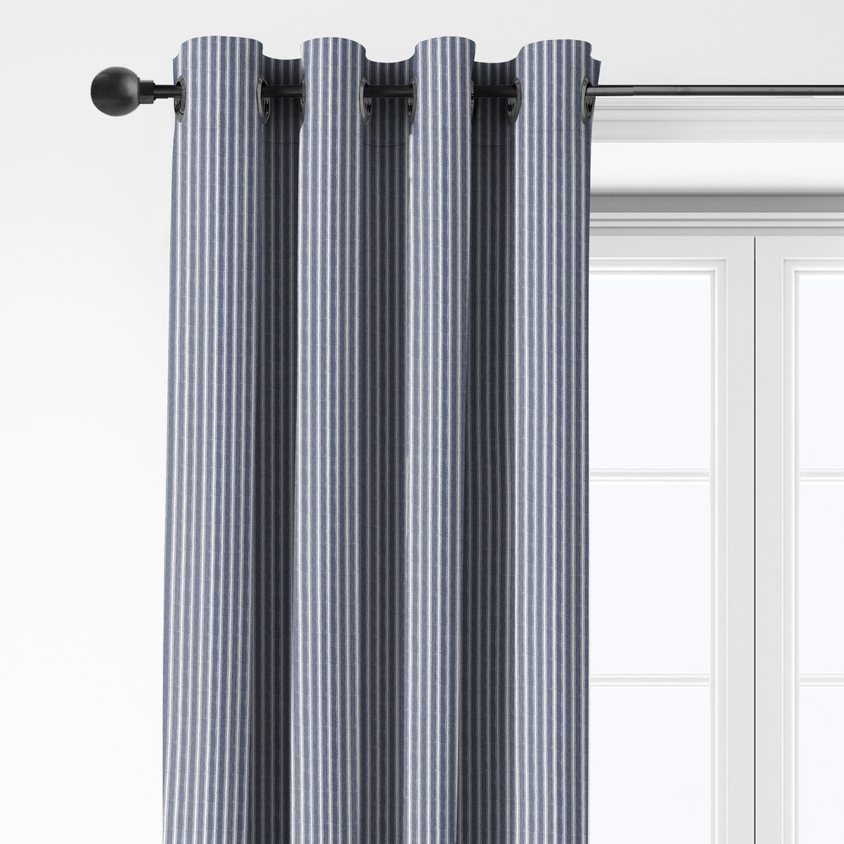 Walker Stripe IndigoWhite Garment Panel