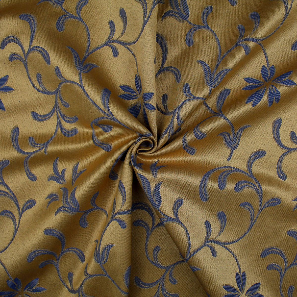 Ali Navy Brass Comforter Set