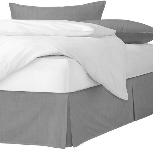 Ancebridge Dove Gray Bedskirt