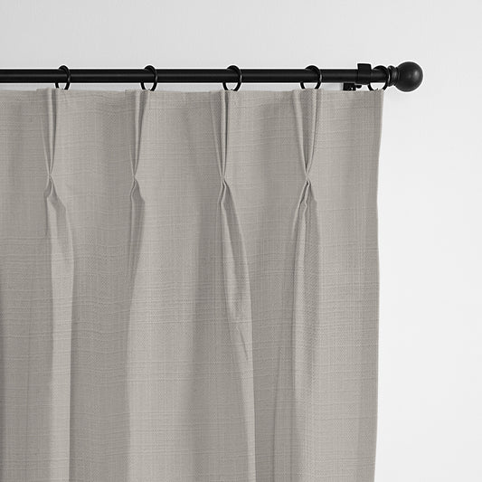 Ancebridge Mushroom Pinch Pleat Drapes