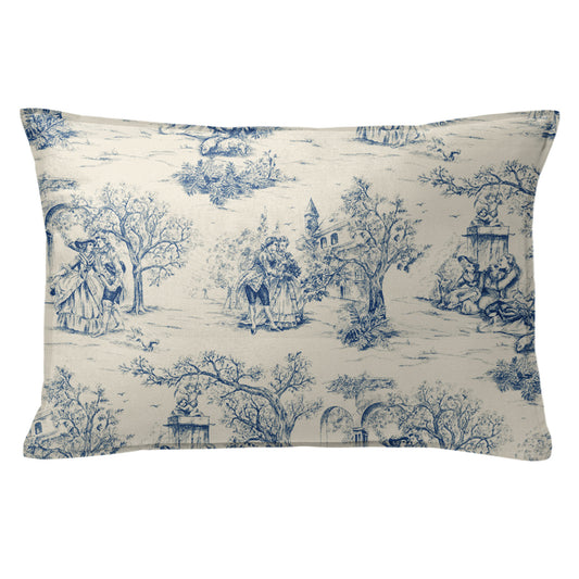 Archamps Toile Blue Shams