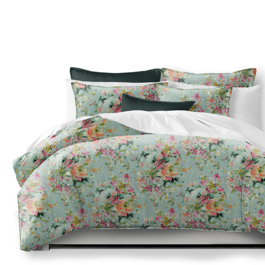 Athena Linen Eggshell Comforter Set