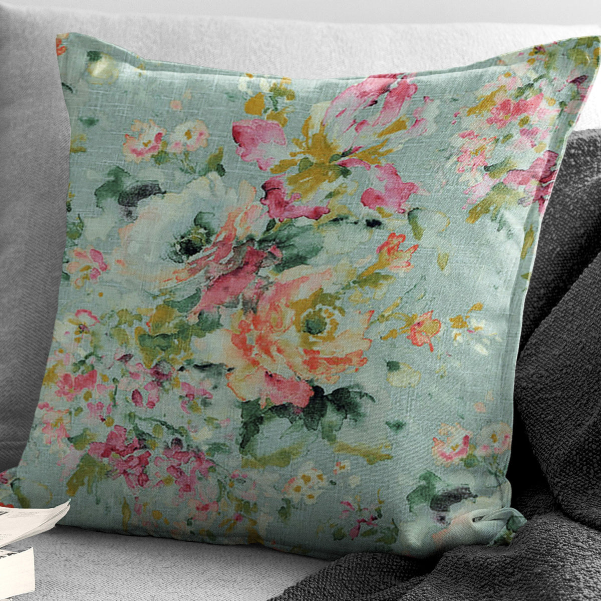 Athena Linen Eggshell Decorative Pillows