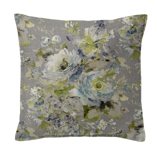 Athena Linen Heather Gray Decorative Pillows