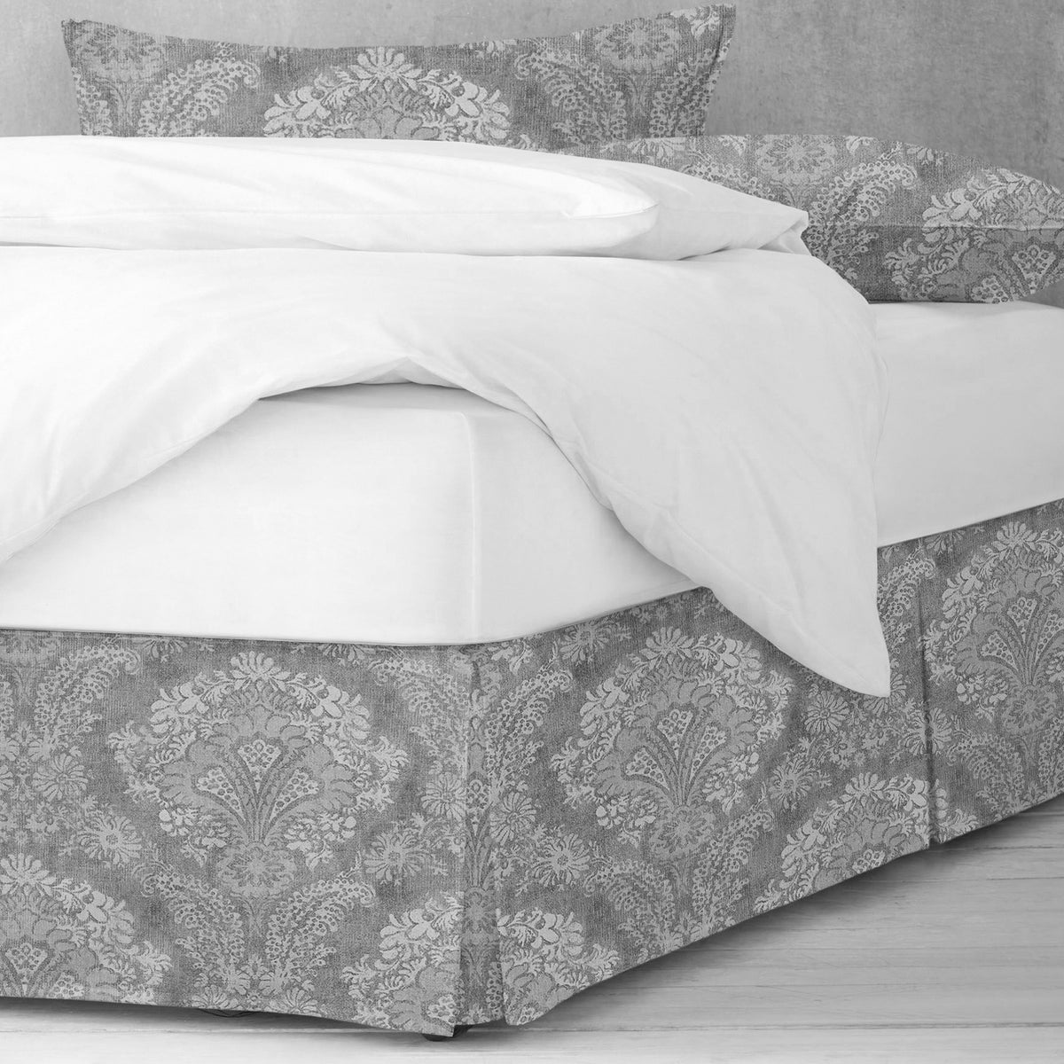 Ophelia Gray Bedskirt