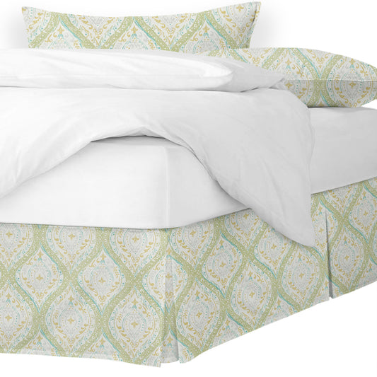 Cressida Green Tea Bedskirt