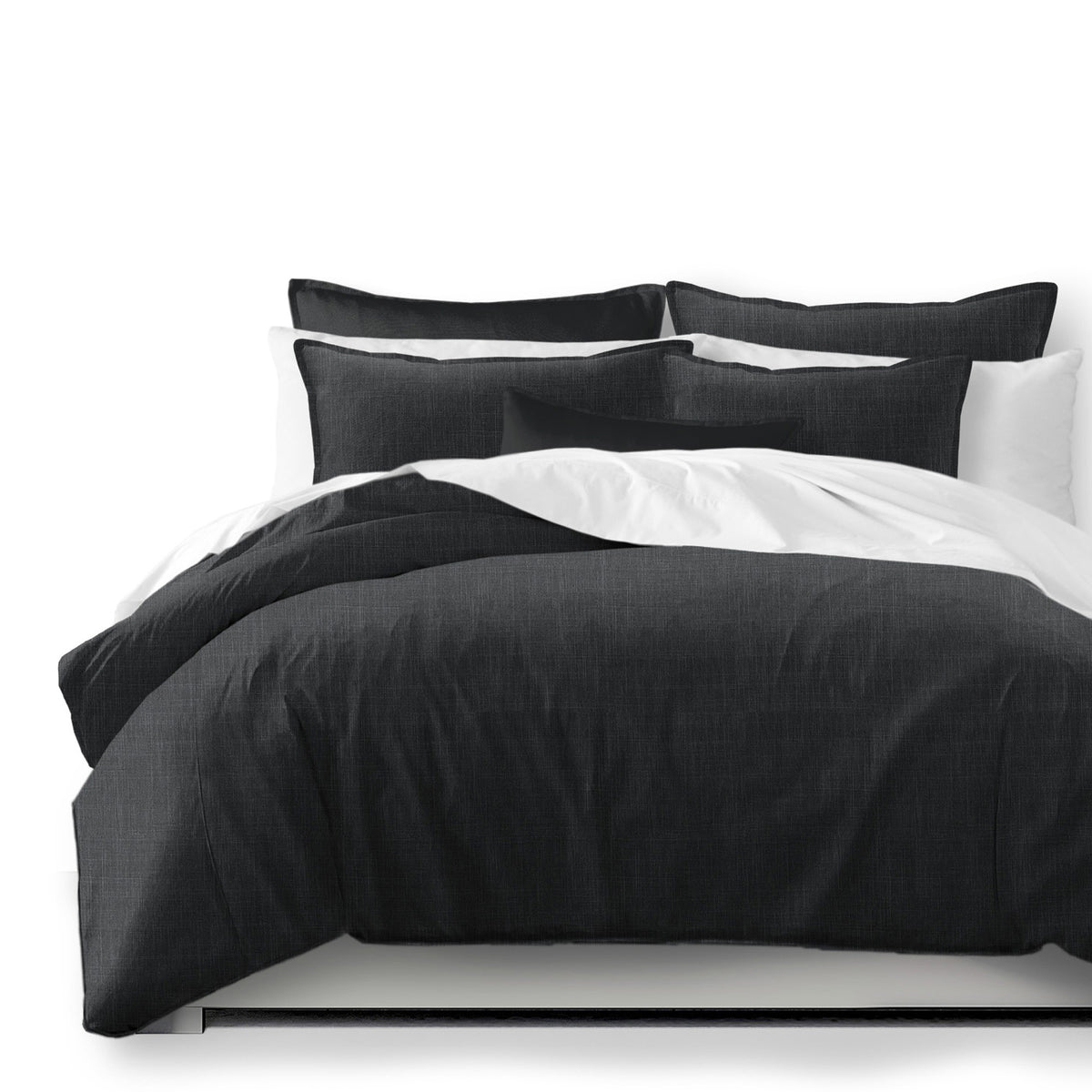 Austin Charcoal Duvet Cover Set