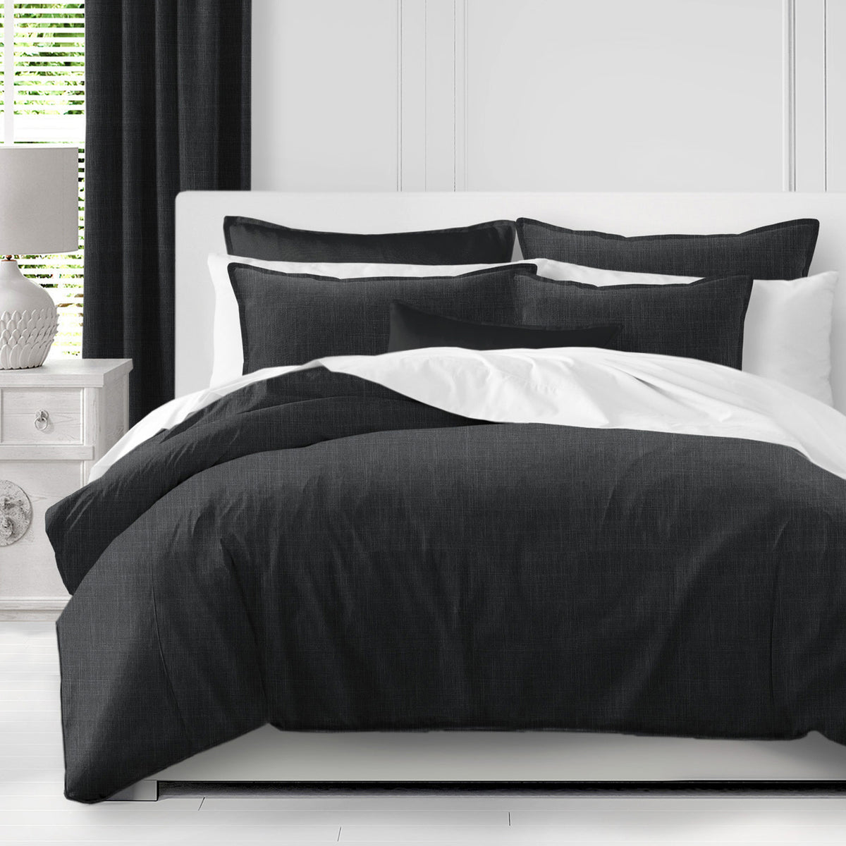 Austin Charcoal Comforter Set