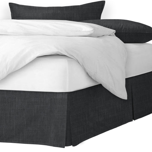 Austin Charcoal Bedskirt