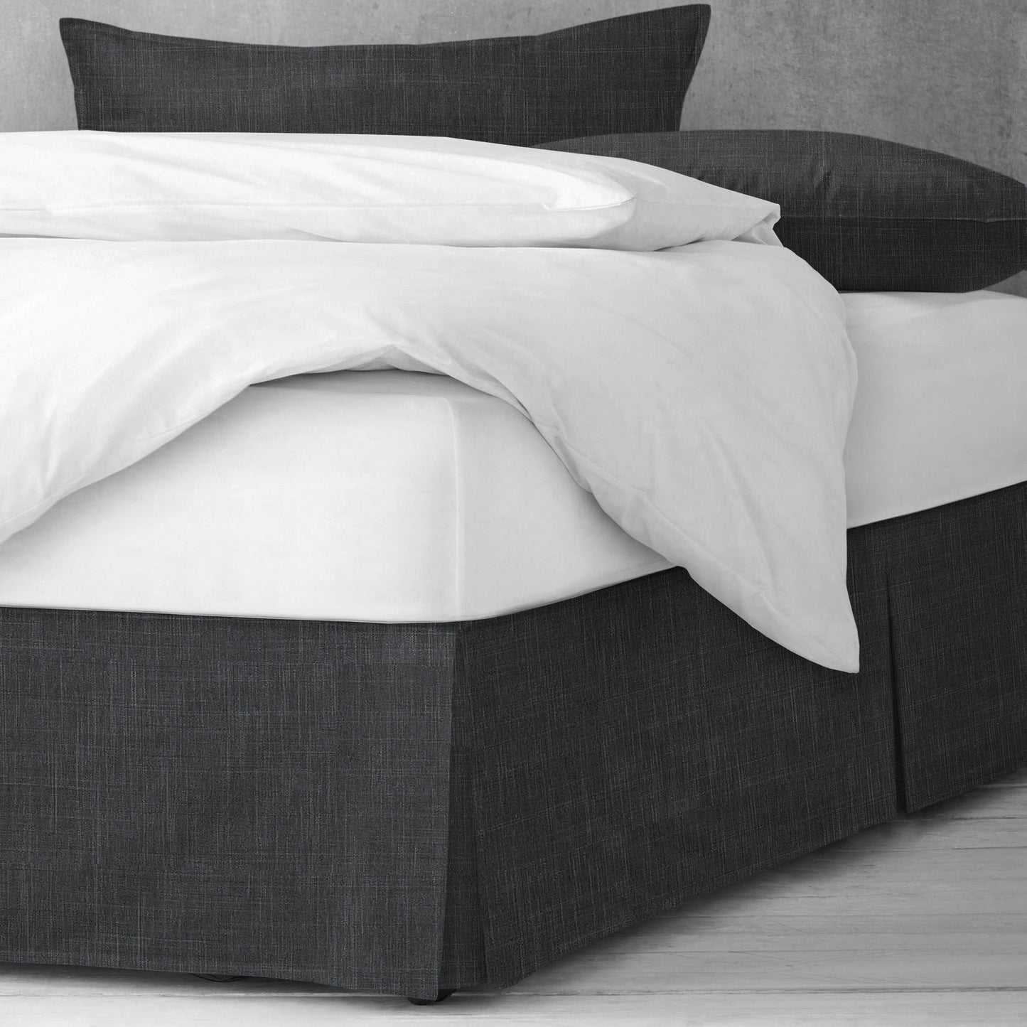 Austin Charcoal Bedskirt