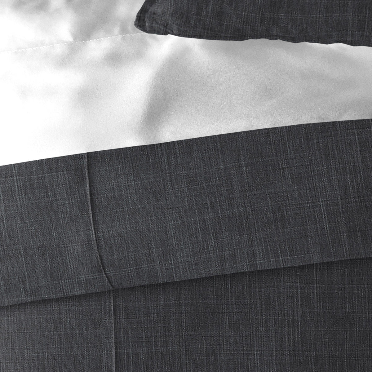 Austin Charcoal Duvet Cover Set