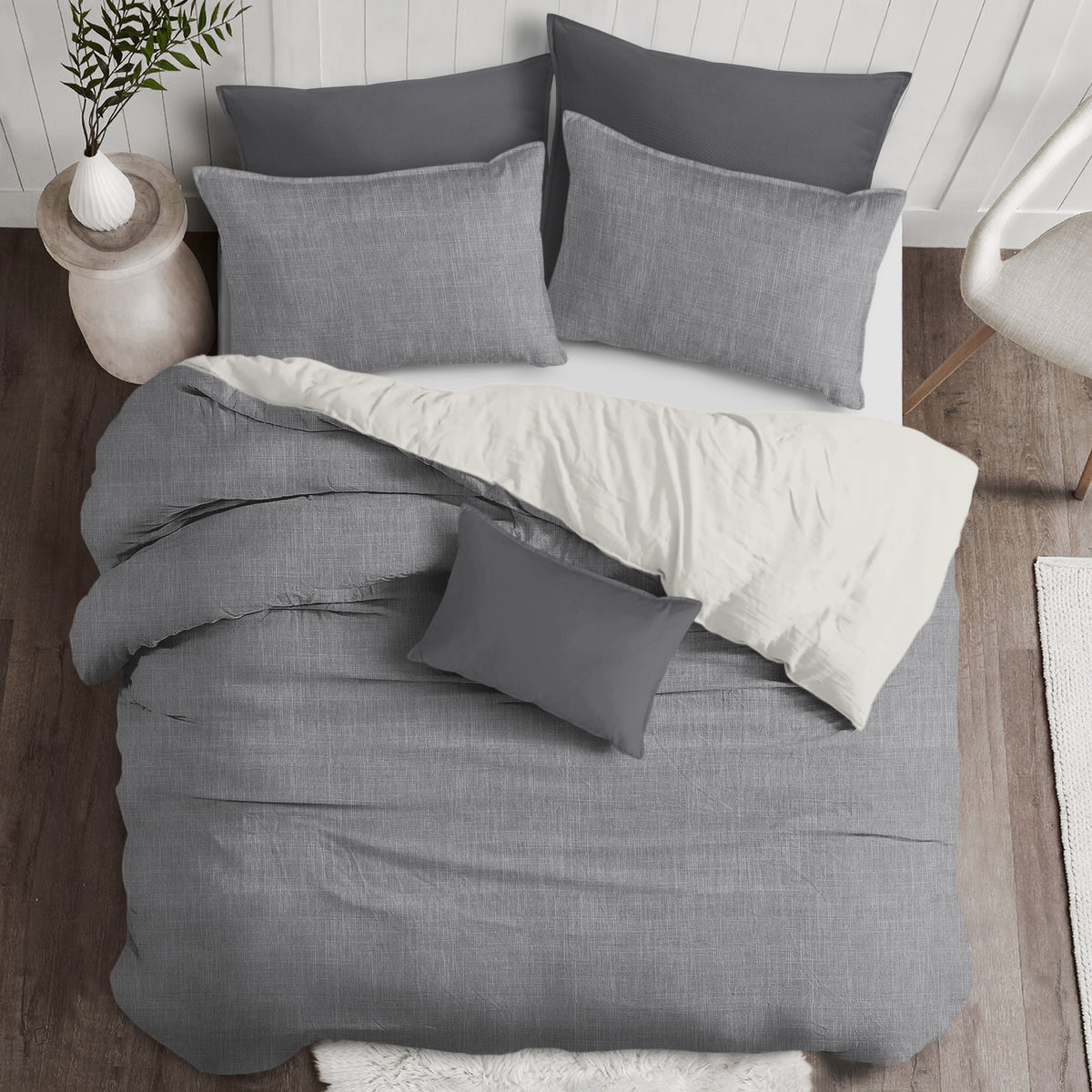 Austin Gray Comforter Set