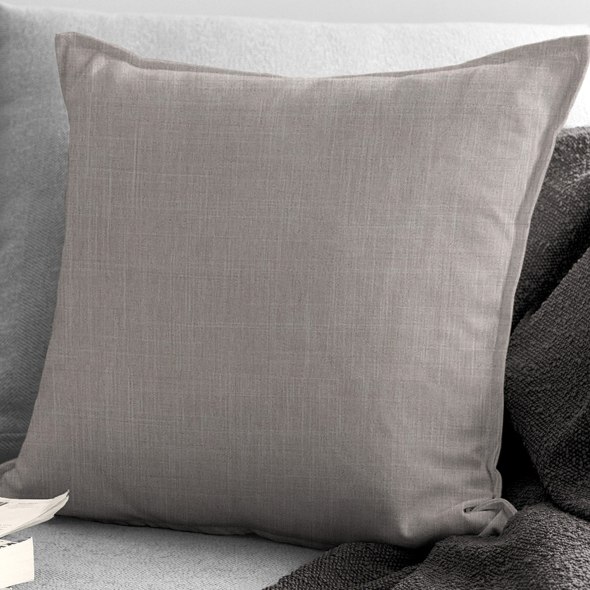 Austin Taupe Decorative Pillows