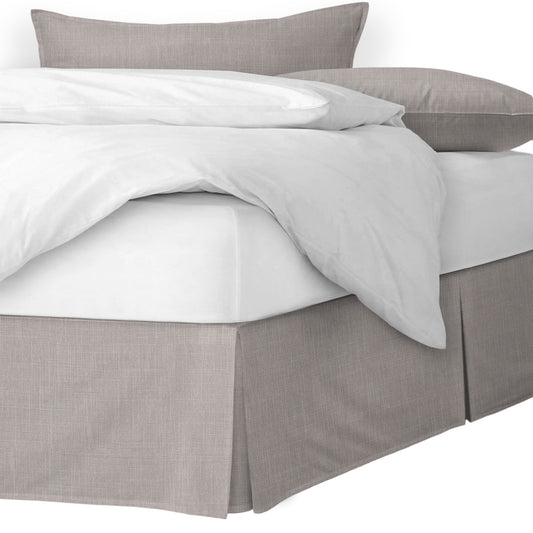 Austin Taupe Bedskirt