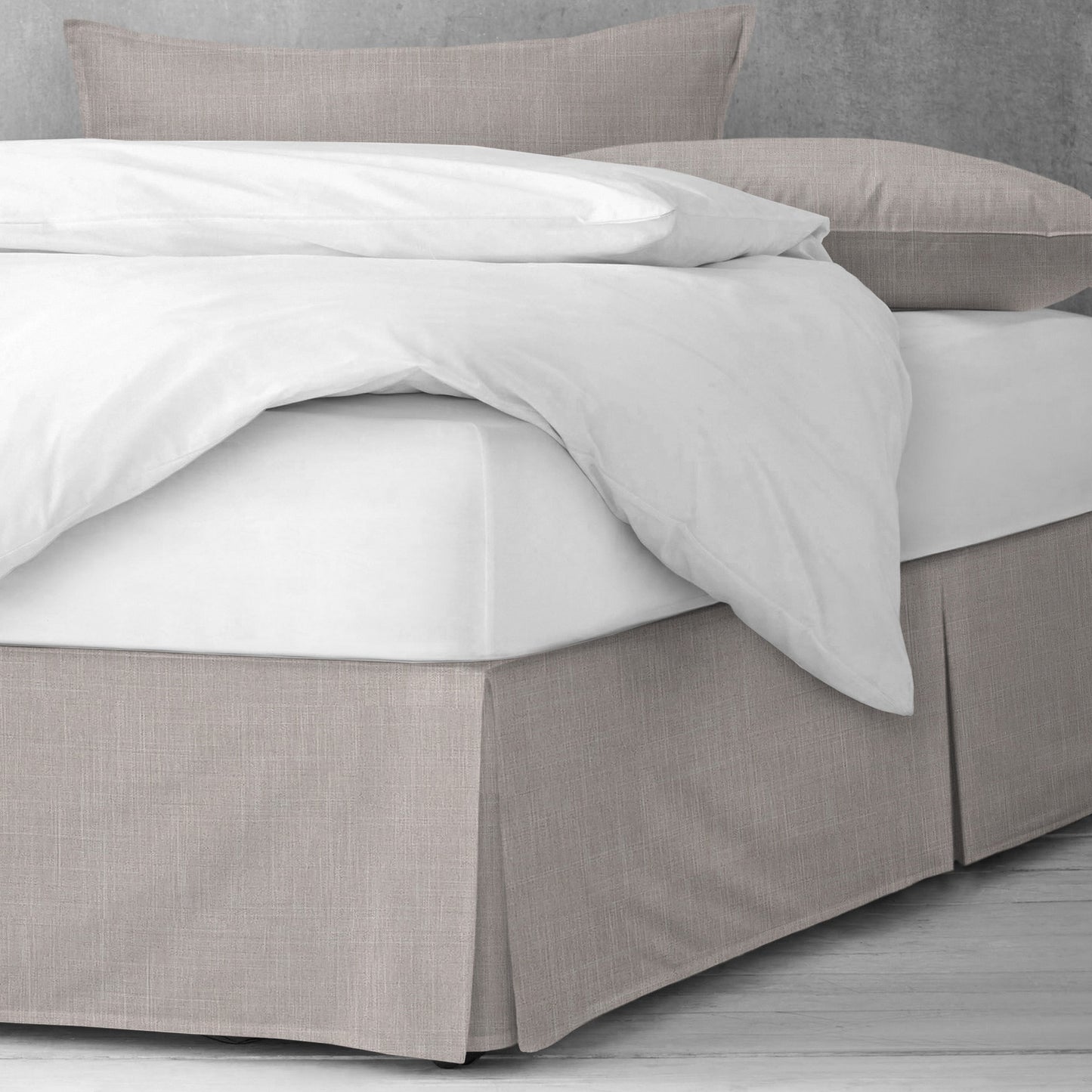 Austin Taupe Bedskirt