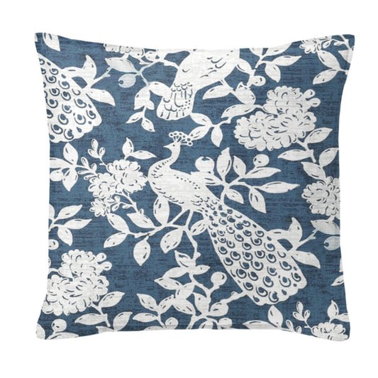 Lark Navy Decorative Pillows