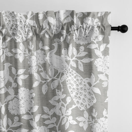 Lark Taupe Pole Top Drapes