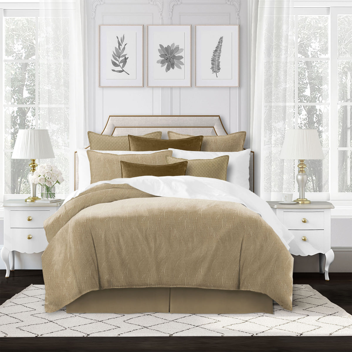 Barrett Bourbon Comforter Set