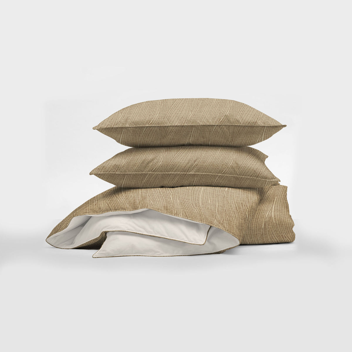 Barrett Bourbon Duvet Cover Set