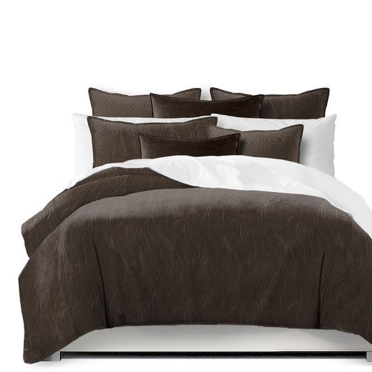 Barrett Chocolate Comforter Set