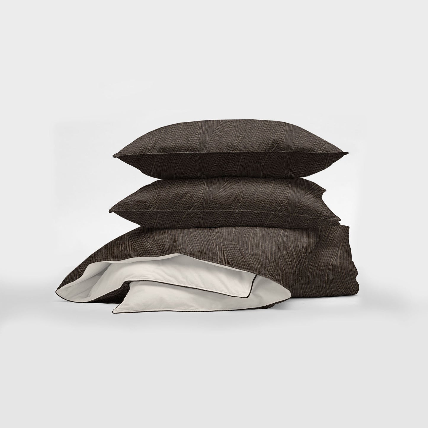 Barrett Chocolate Duvet Cover Set