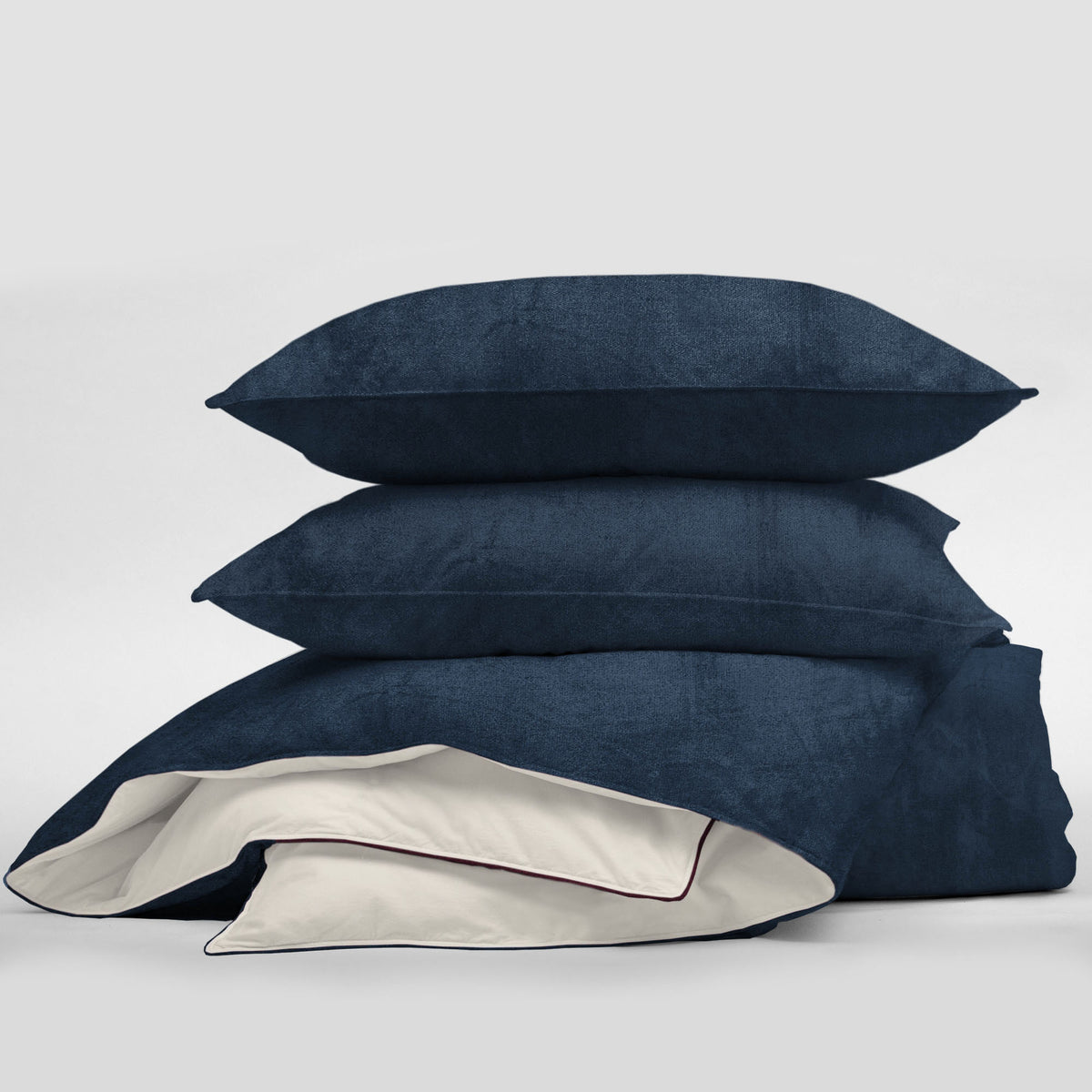 Basic Velvet Marine Comforter Set
