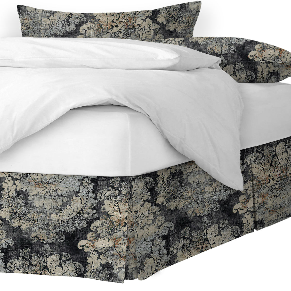 Bentley Linen Cindersmoke Bedskirt