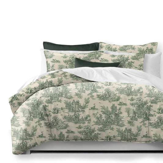 Bouclair Green Comforter Set