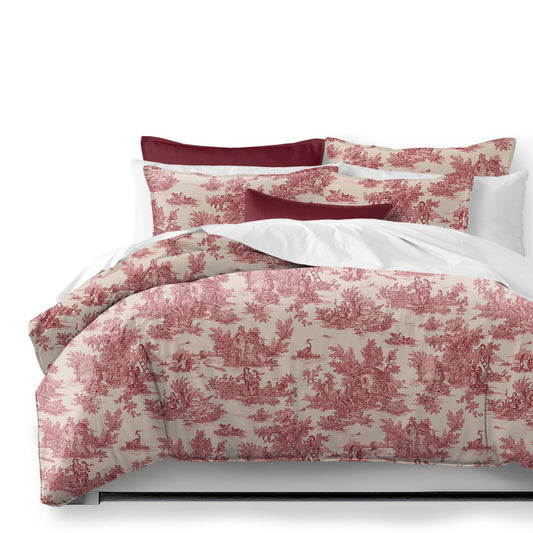 Bouclair Red Comforter Set