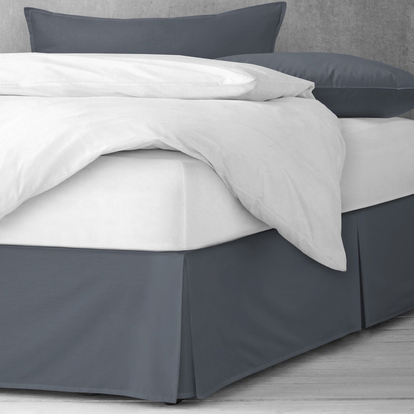 Braxton Gray Bedskirt
