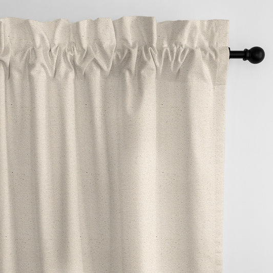 Braxton Natural Pole Top Drapes