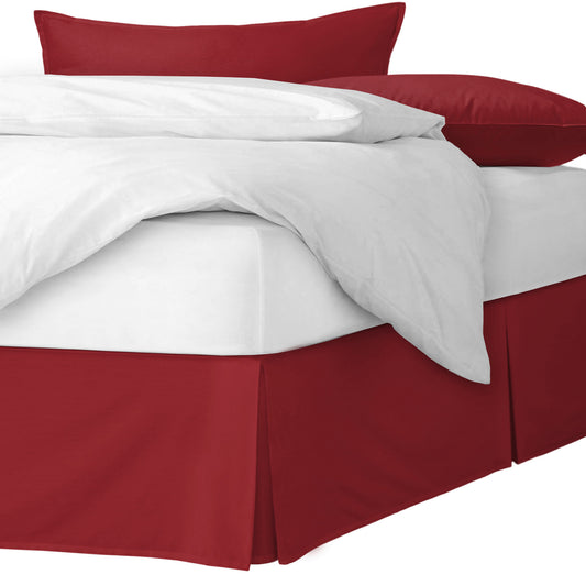 Braxton Red Bedskirt