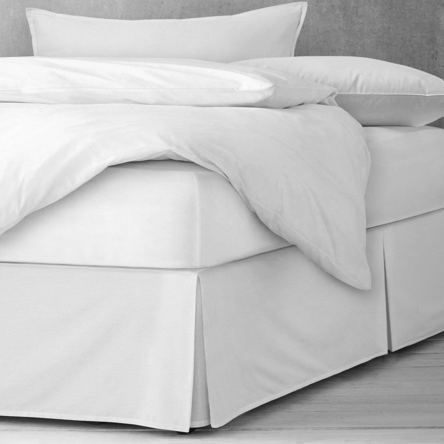 Braxton White Bedskirt