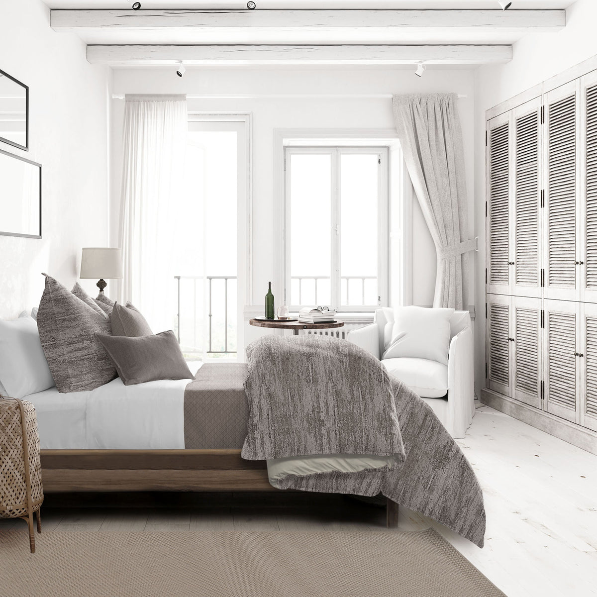 Cabrera Mink Duvet Cover Set
