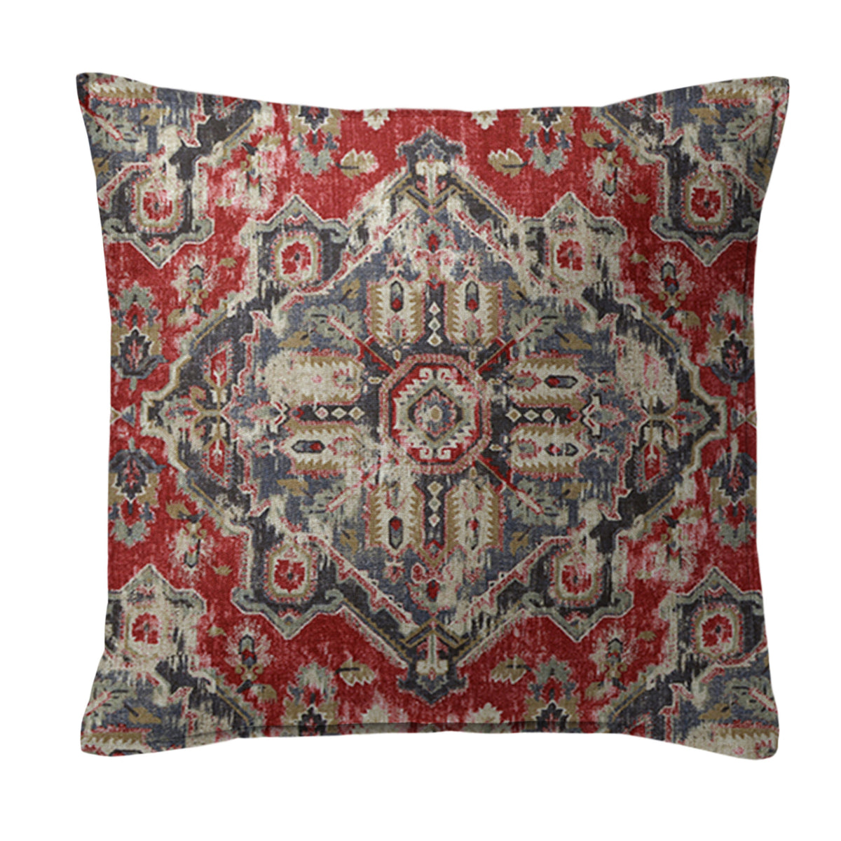 Charvelle Red-Blue Decorative Pillows