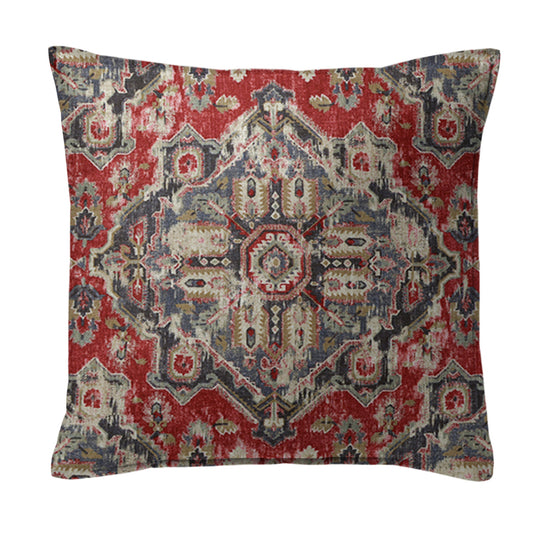 Charvelle Red-Blue Decorative Pillows