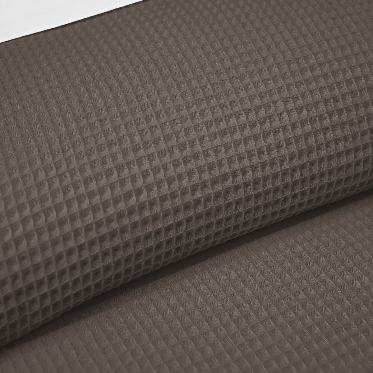 Classic Waffle Mocca Coverlet Set