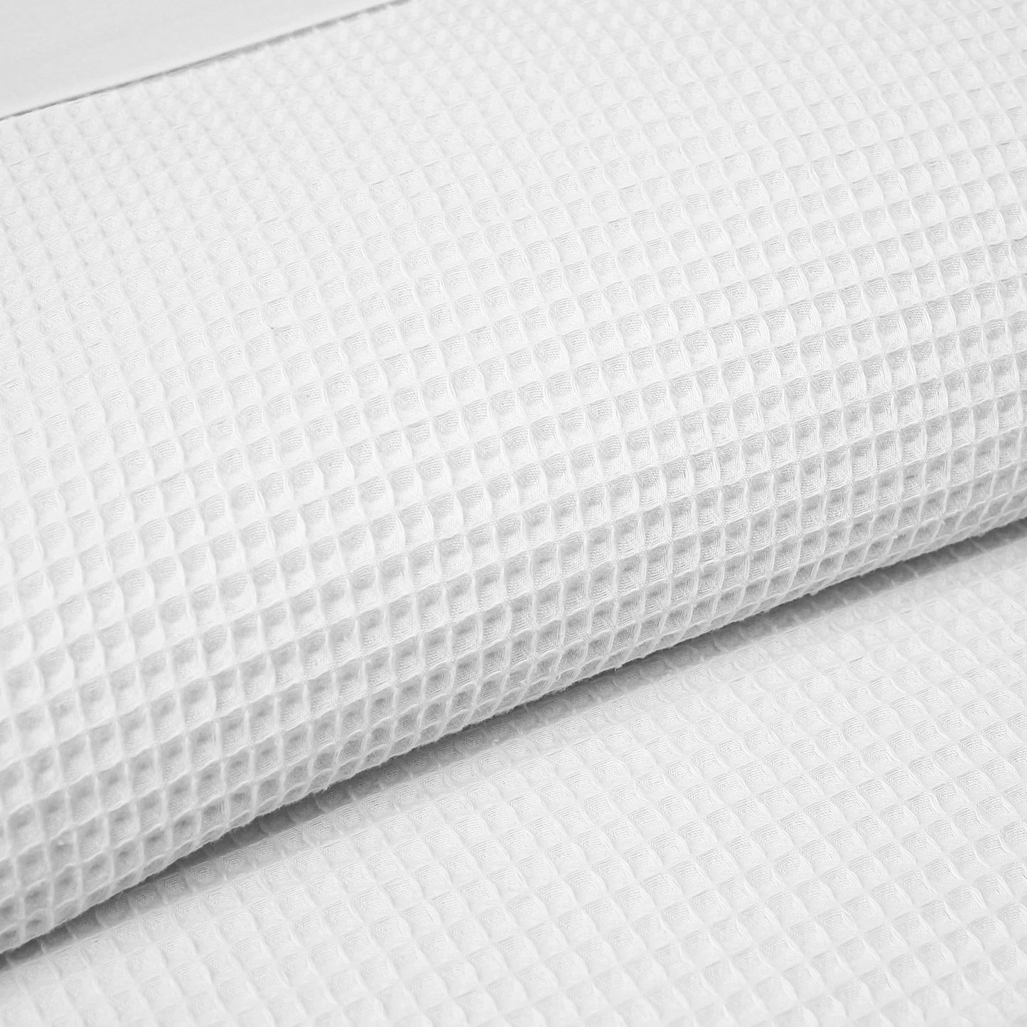 Classic Waffle White Comforter Set