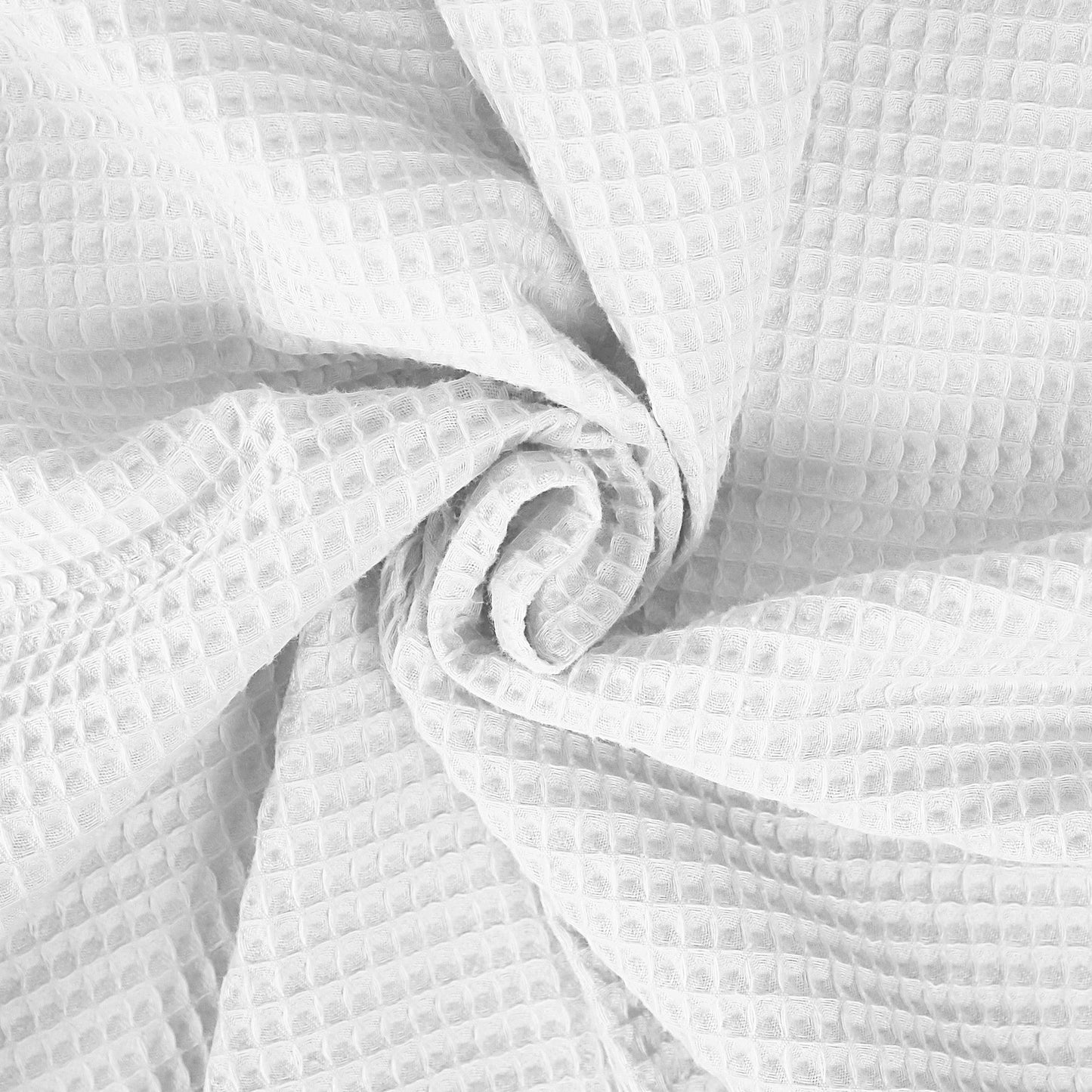 Classic Waffle White Comforter Set