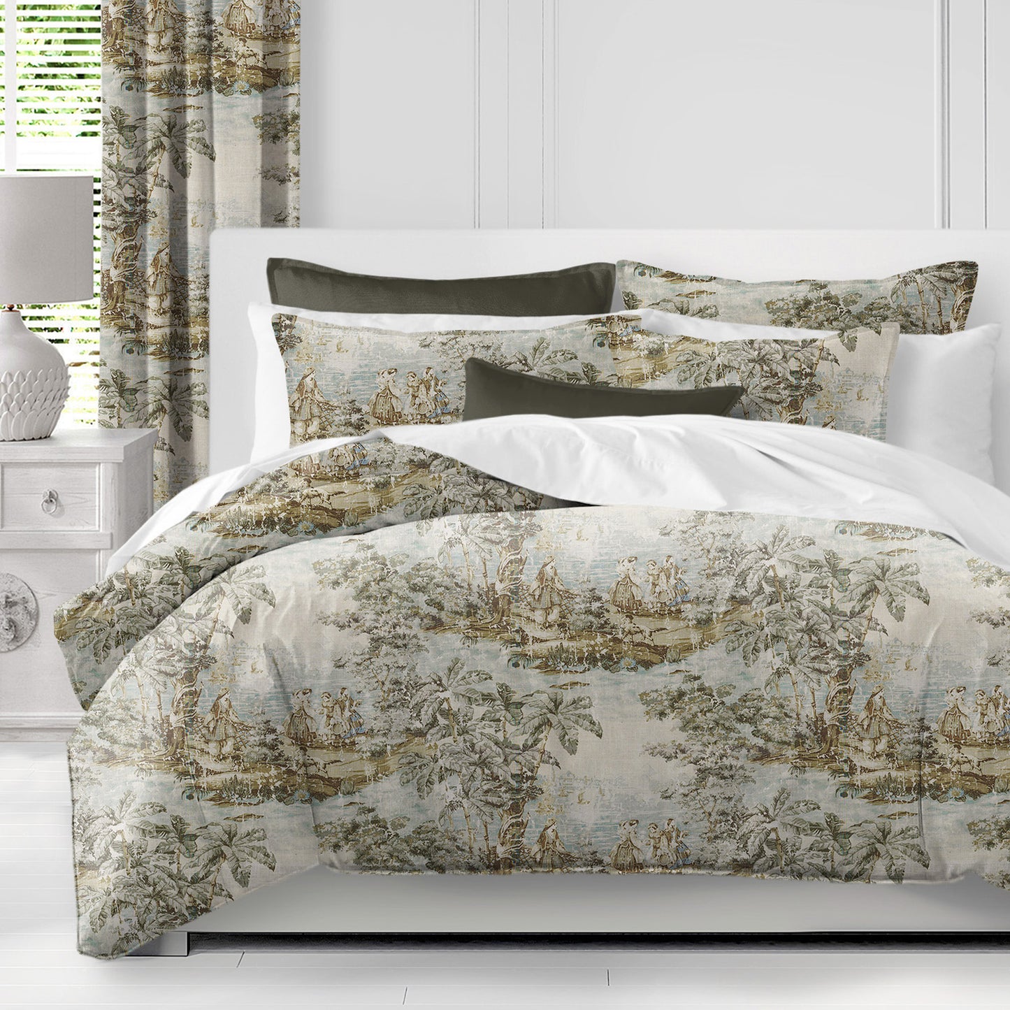 Countryside Natural-Aqua Shams