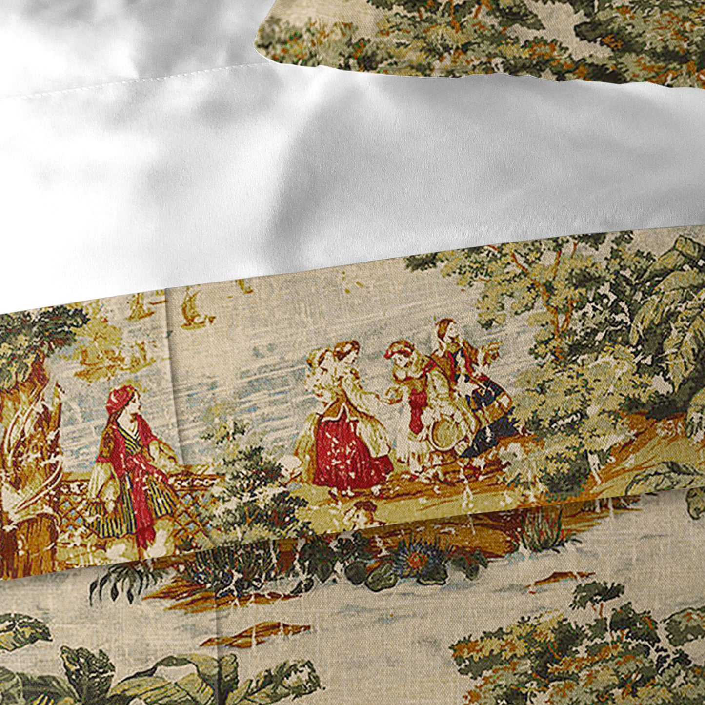 Countryside Red Duvet Cover Set