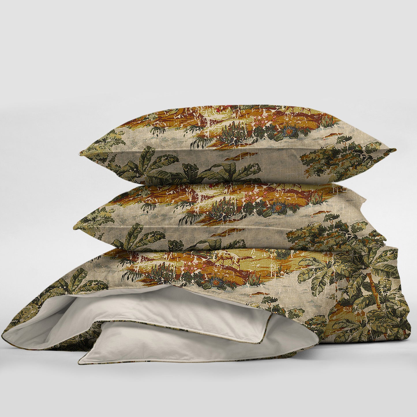 Countryside Red Duvet Cover Set