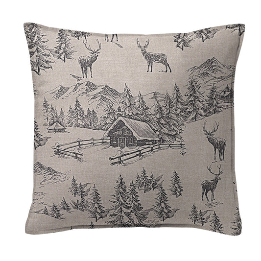 Cross Country Natural Decorative Pillows